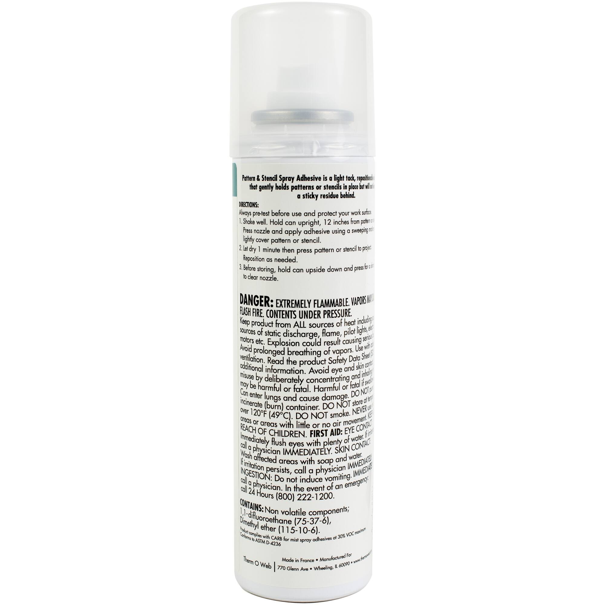 SpraynBond Pattern & Stencil Adhesive, 3.81oz.